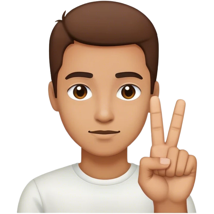 Hashtag finger symbol emoji