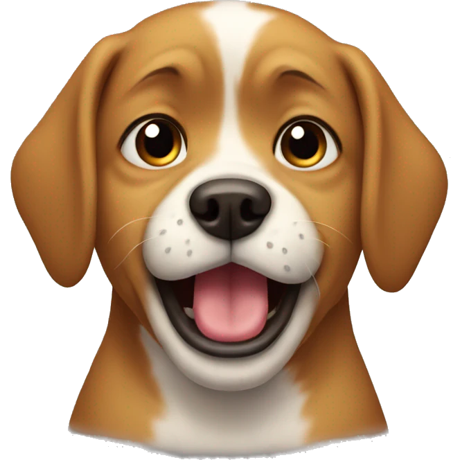 Dog crying  emoji