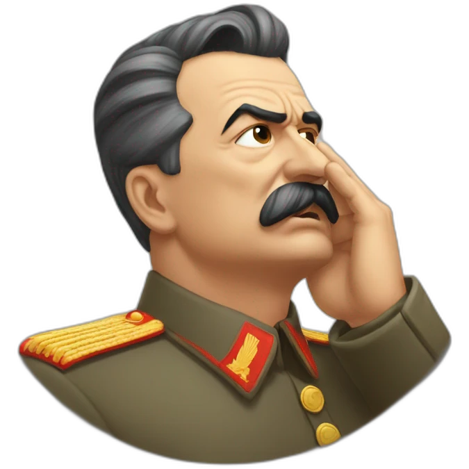 Stalin facepalm emoji