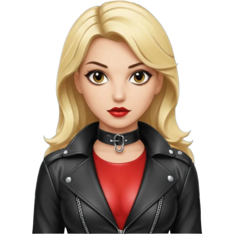  Dominatrix blonde emoji