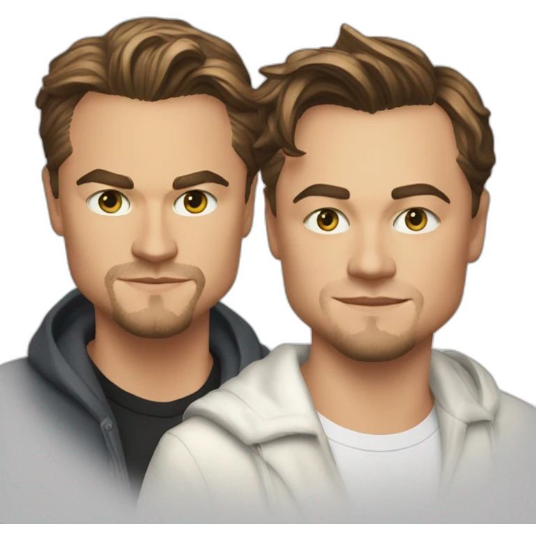 Leonardo DiCaprio and Tobey Maquire emoji