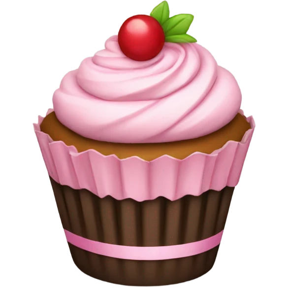 Fancy cupcake  emoji