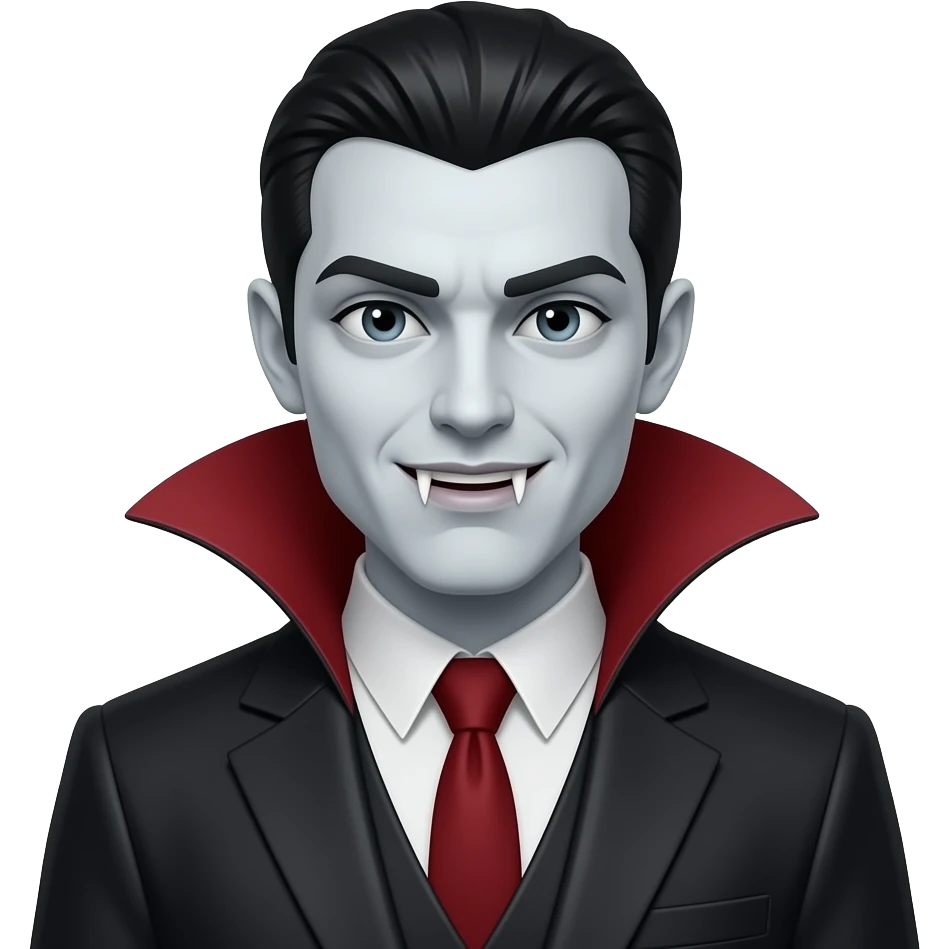 Faça uma vampira com um top reto emoji