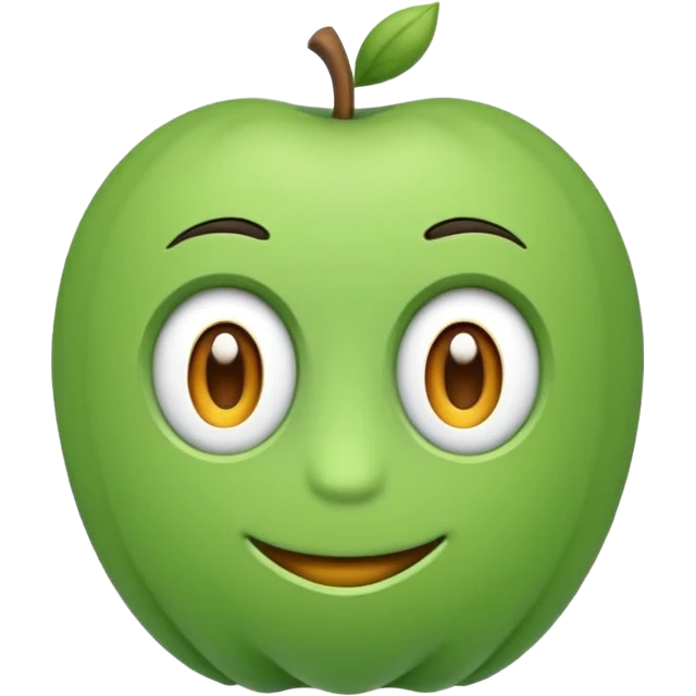 Зелений колючий каштан emoji