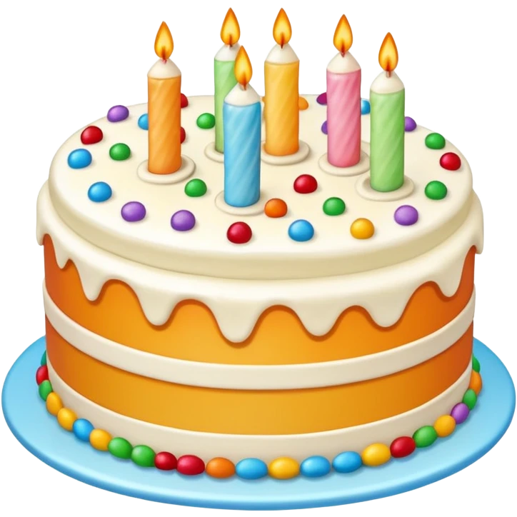 cake flipped 180 degrees emoji