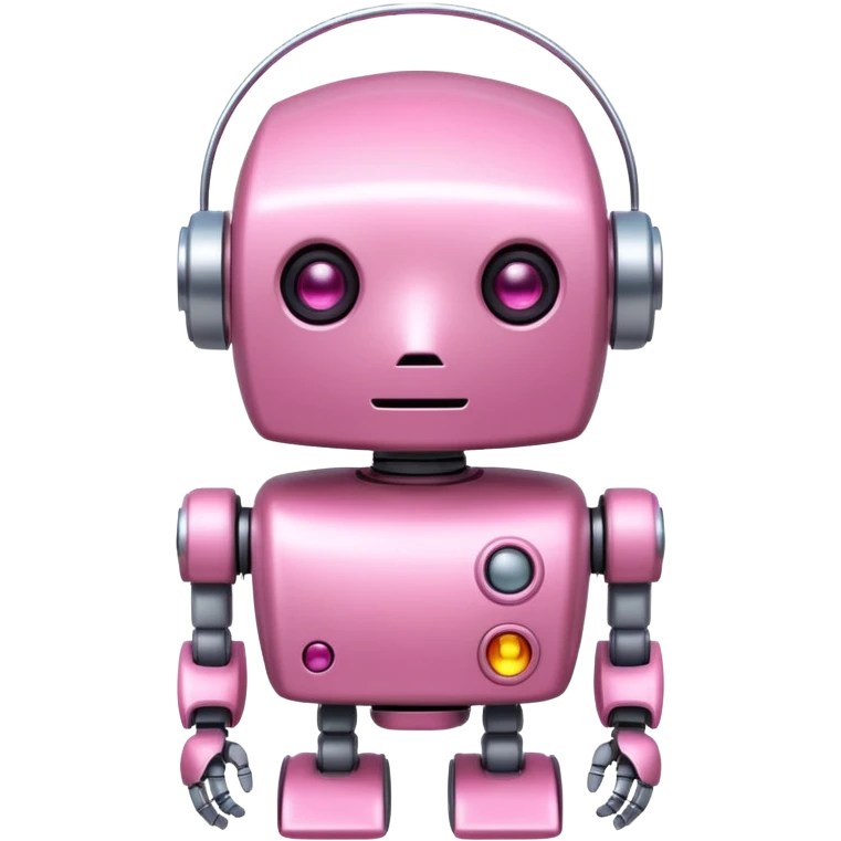 pink robot with only 1 eye emoji