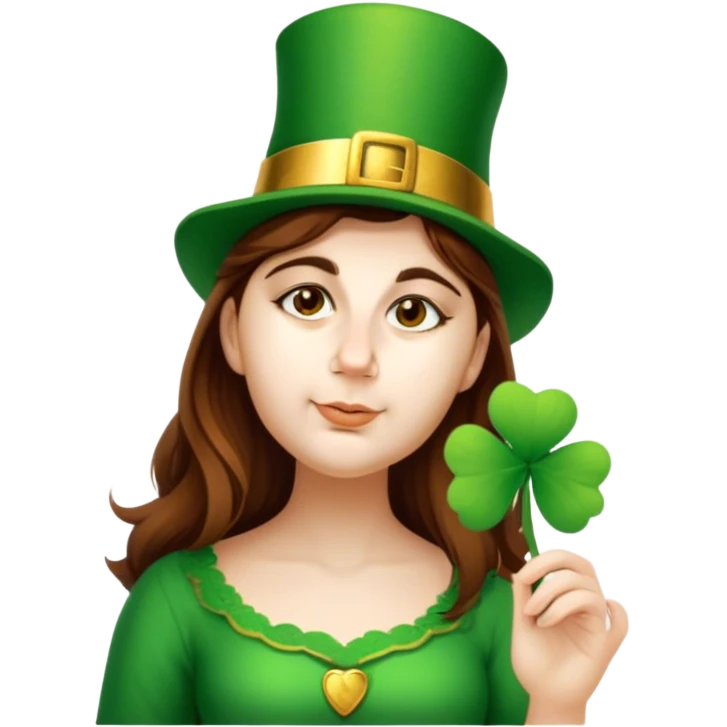 Celebratory Leprechaun emoji