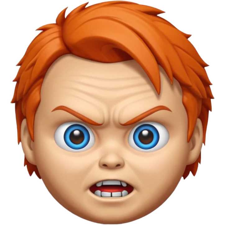 Un emojin de chuky emoji