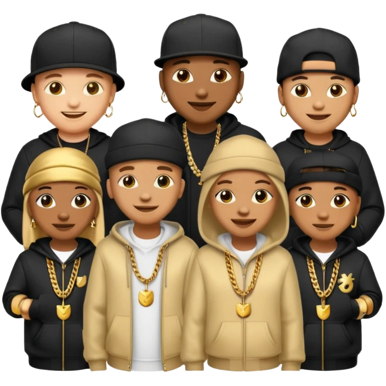 Emoji hip hop emoji