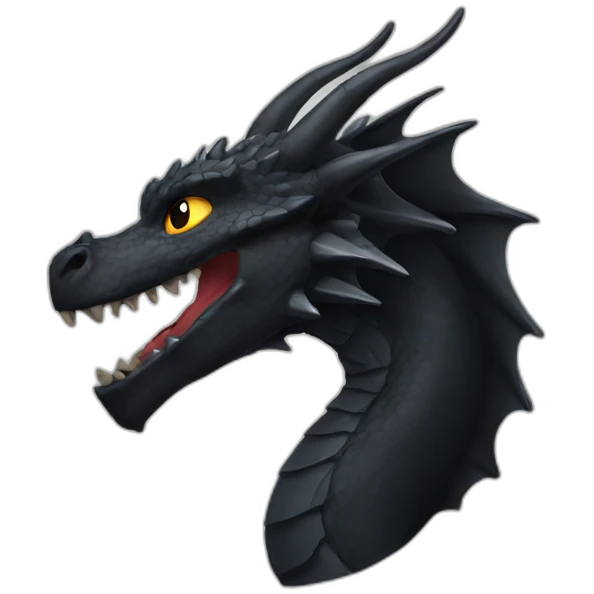 black dragon emoji