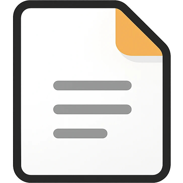 file document icon in google emoji style emoji