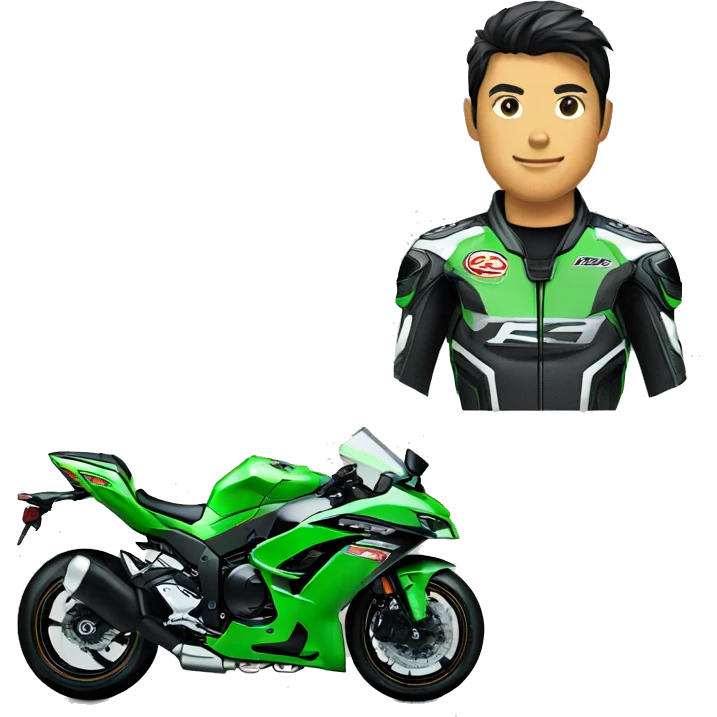 Kawasaki ninja h2r emoji