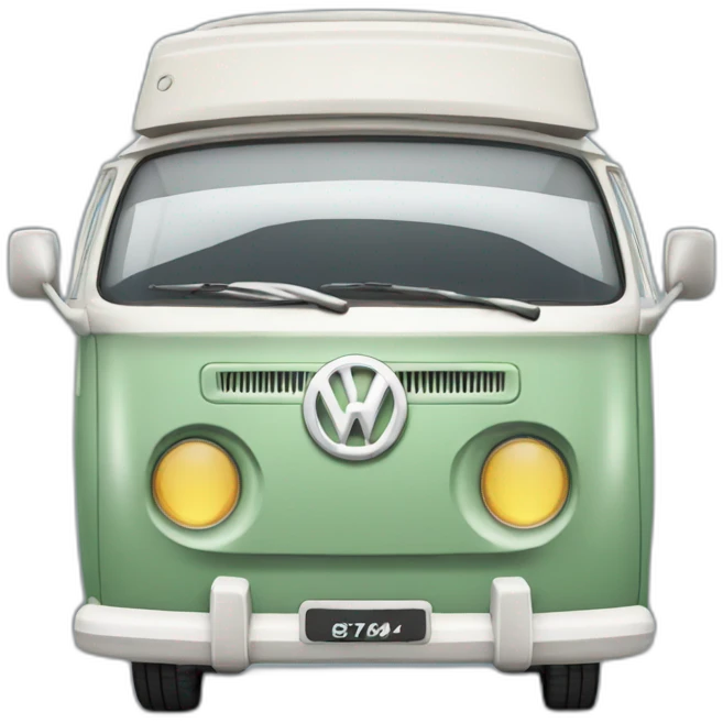 Vw california campervan emoji