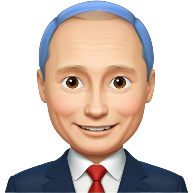 Putin smile emoji