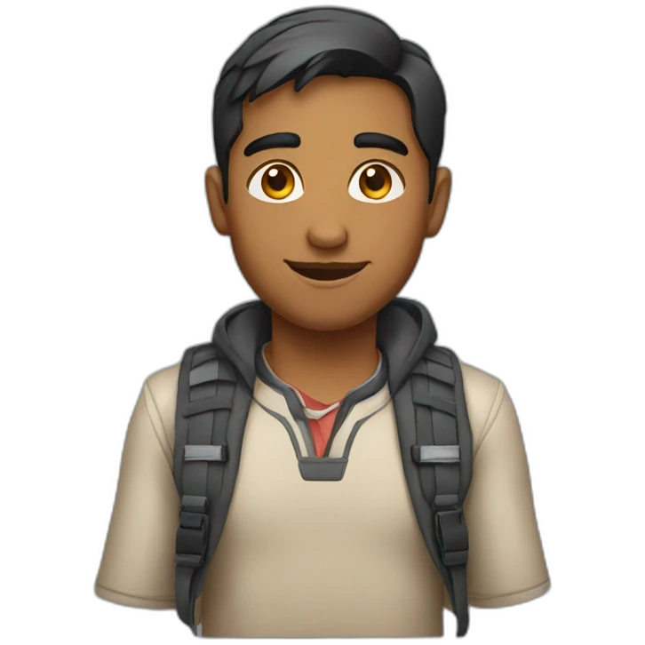 Indian student emoji