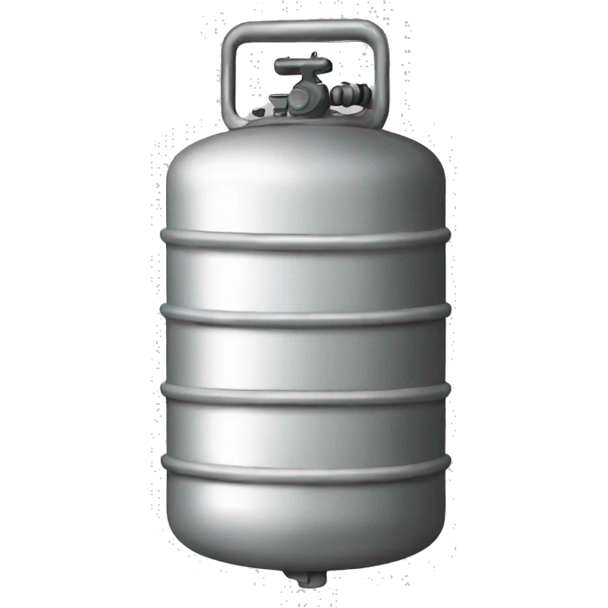 gas cylinder line art emoji