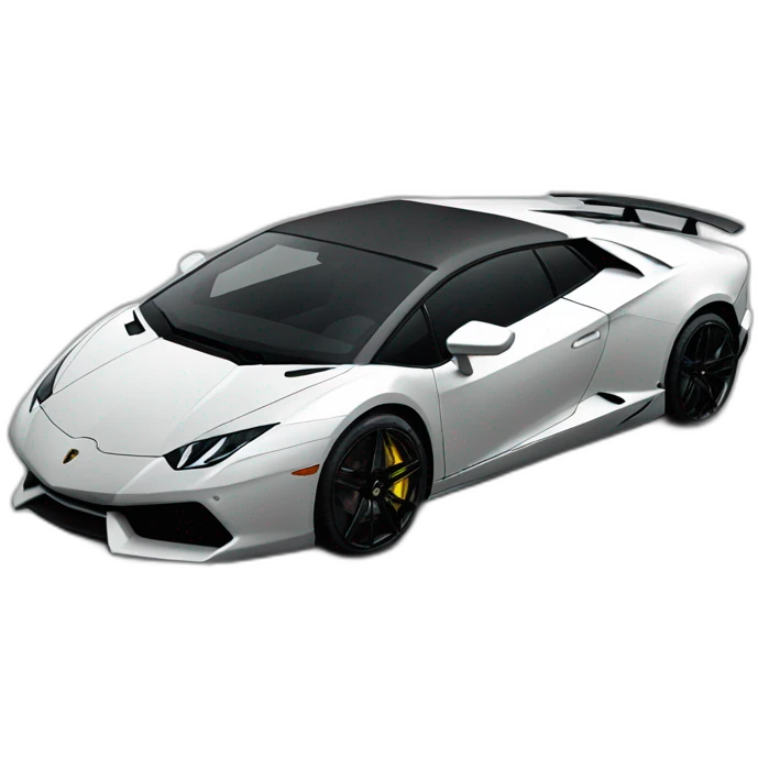 Une Lamborghini emoji