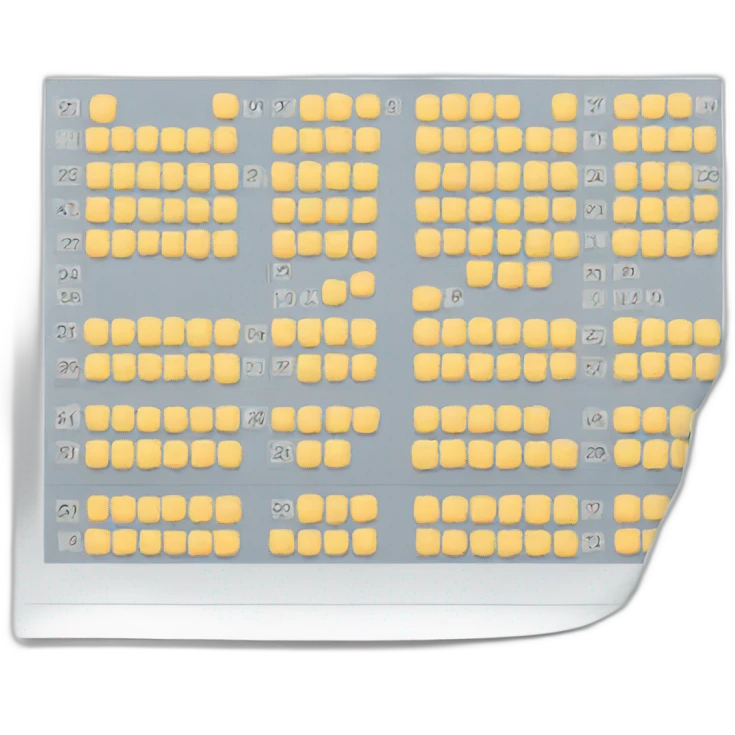calendar 28 number emoji