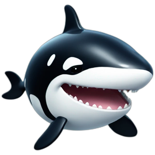 orca smile emoji