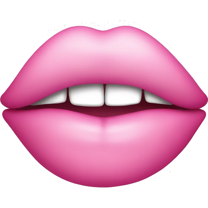 pink kiss  emoji