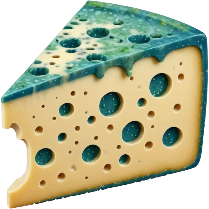 moldy parmesan cheese  emoji