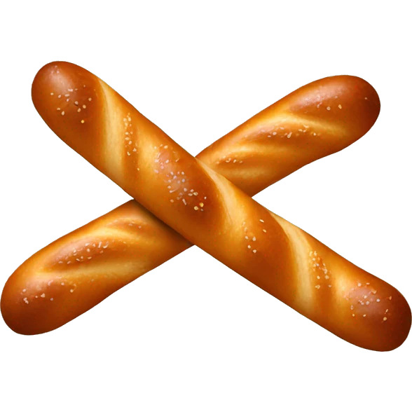 bavarian pretzel stick emoji