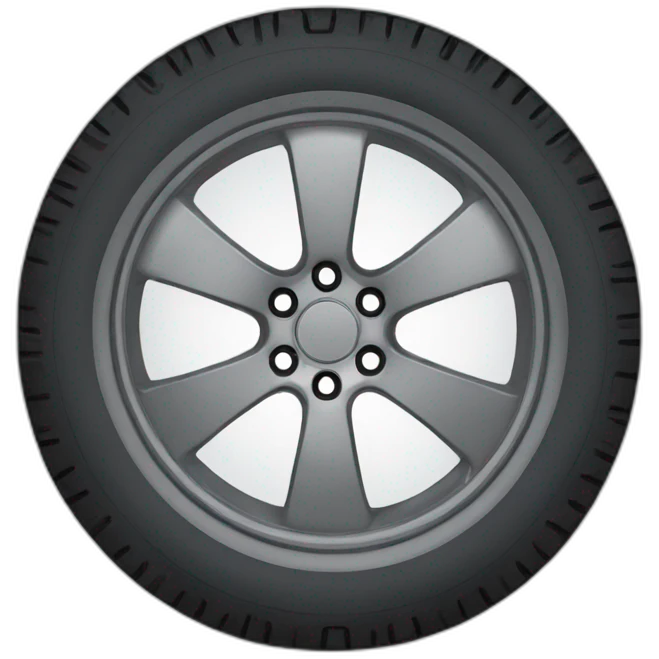 flat tire emoji