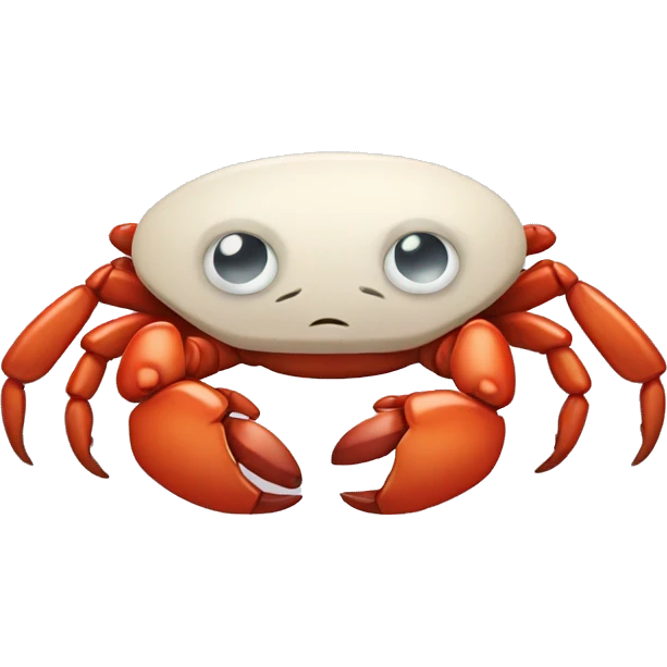 Sleepy crab  emoji