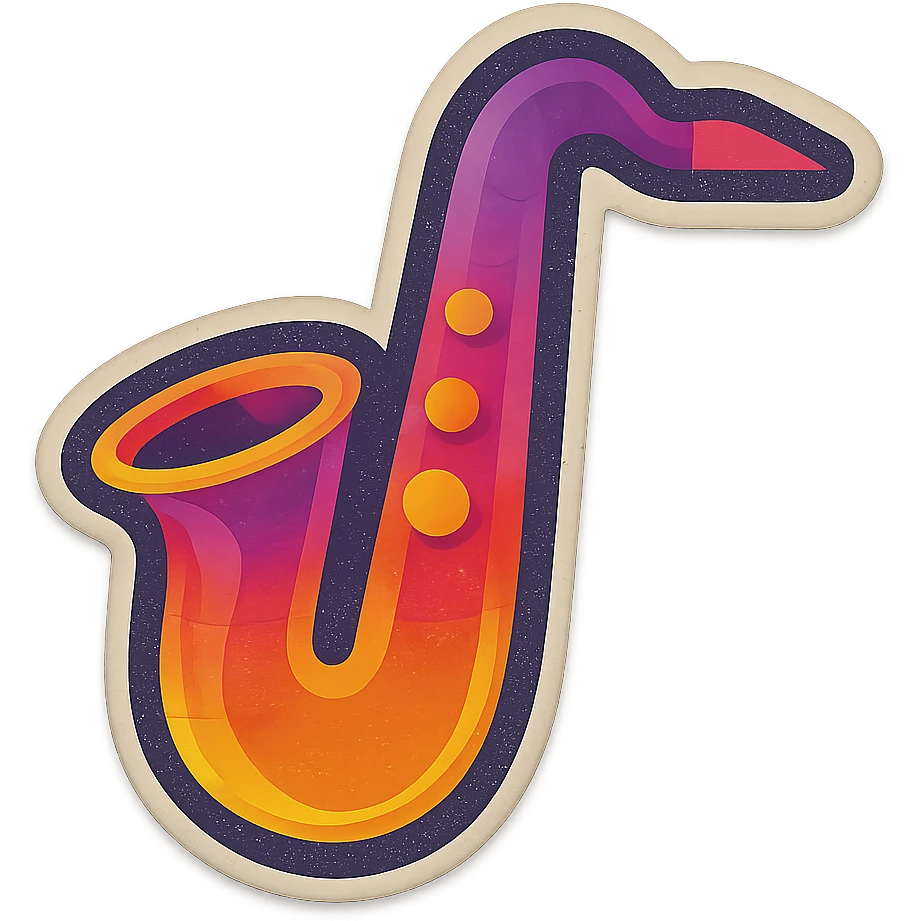 saxophone emoji