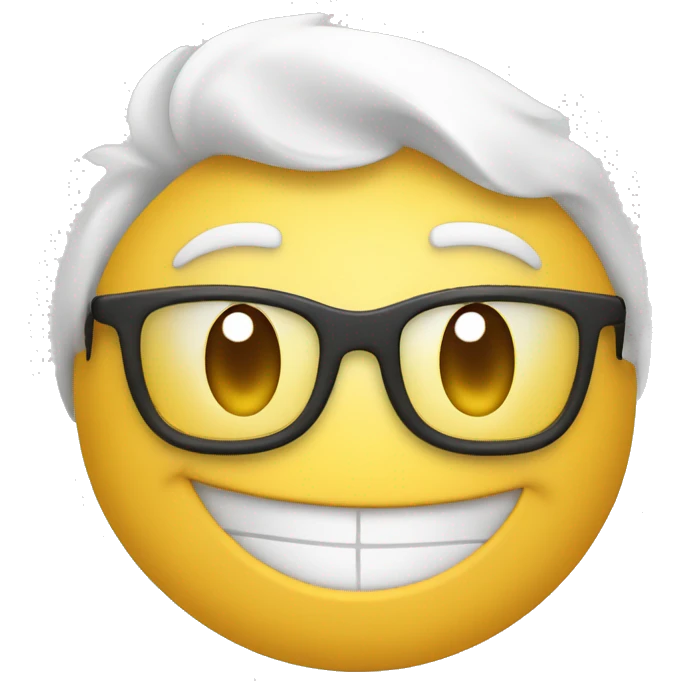 smiling emoji with thumbs up in it's no emoji
