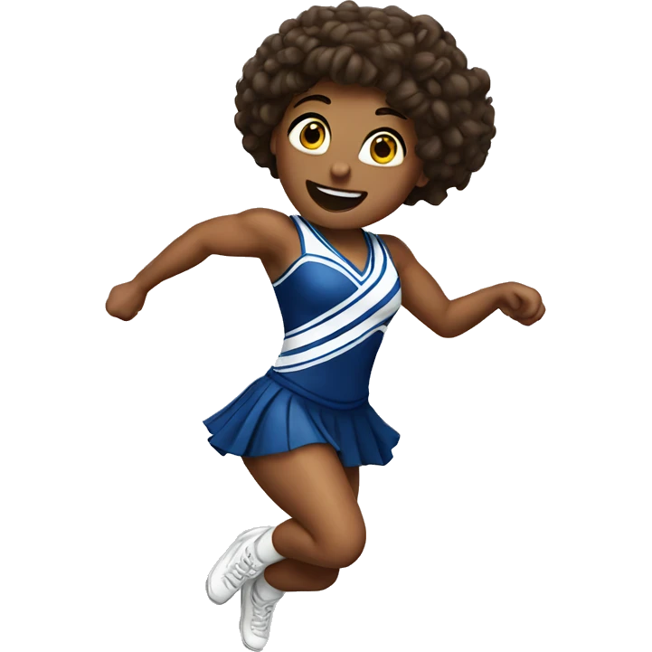Cheerleader Stunt  emoji