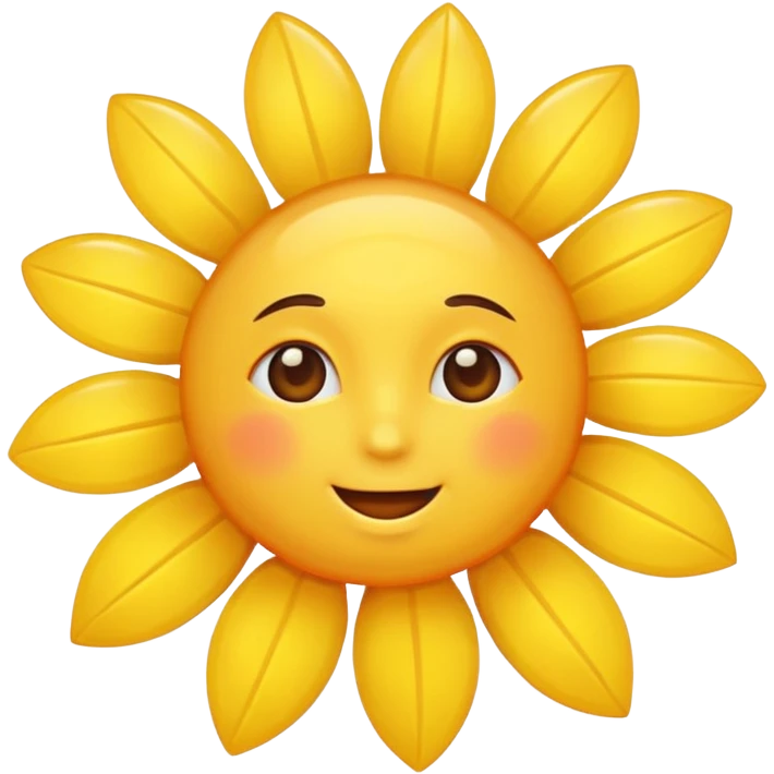 make sunshine emoji