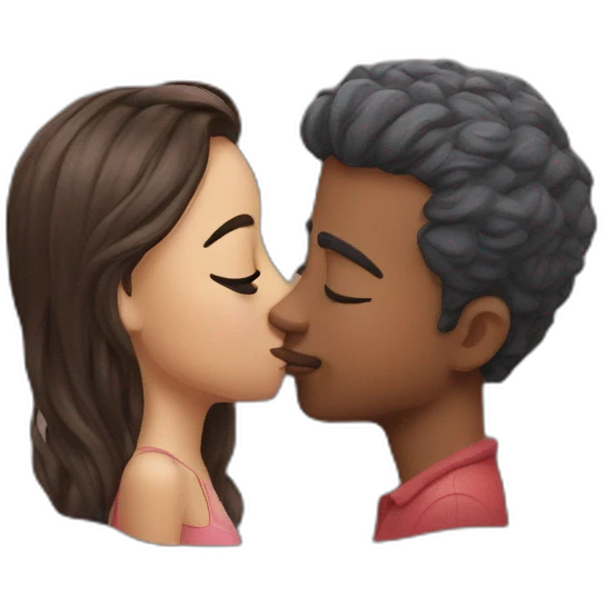 kissing emoji