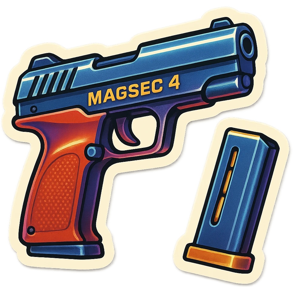  a magsec-4 from perfect dark and reserve magazine emoji