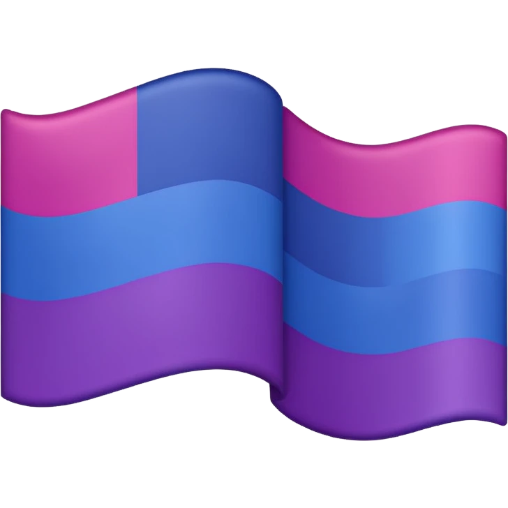 bisexual flag emoji