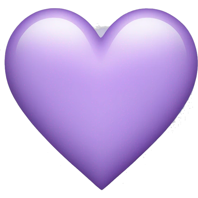 light purple heart emoji