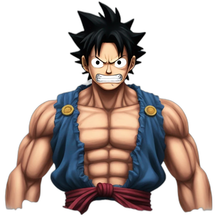 luffy gear 4 emoji