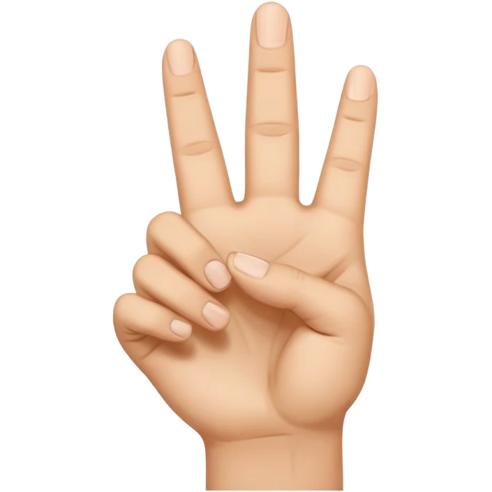 hand with index finger raised emoji