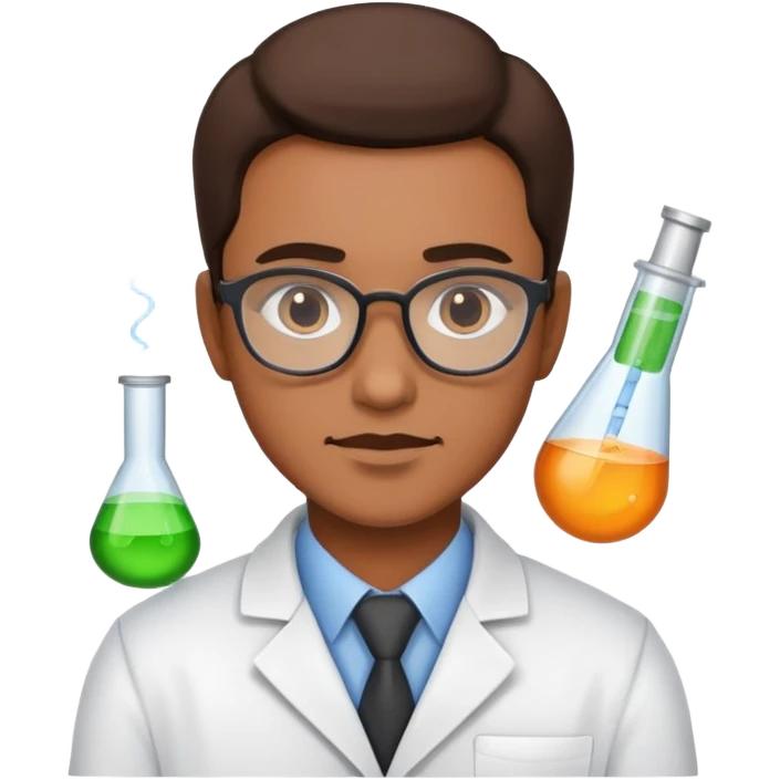 scientist realistic emoji