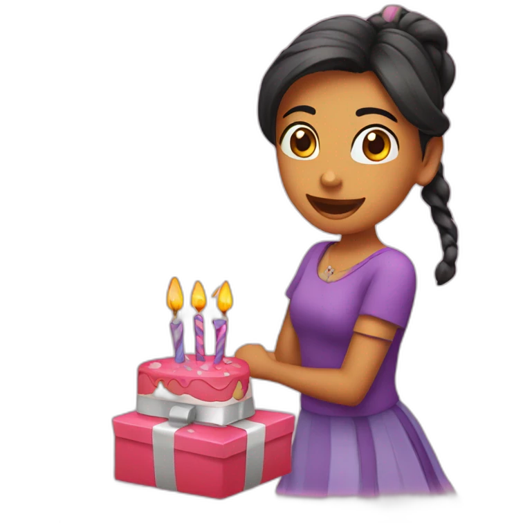 Priya happy birthday sign emoji