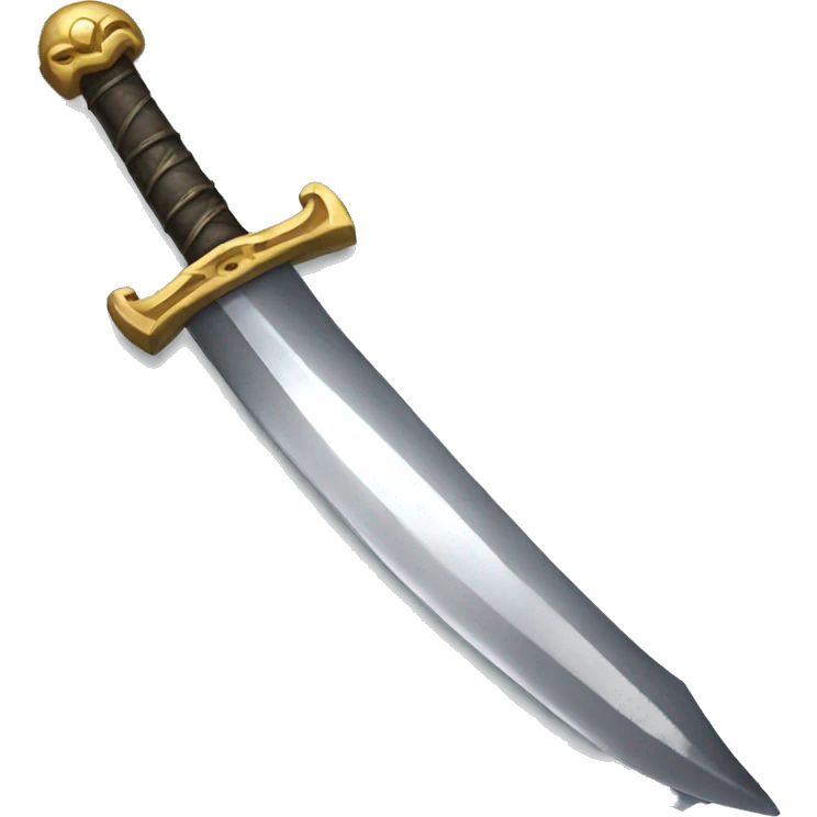 Gigantic sword emoji