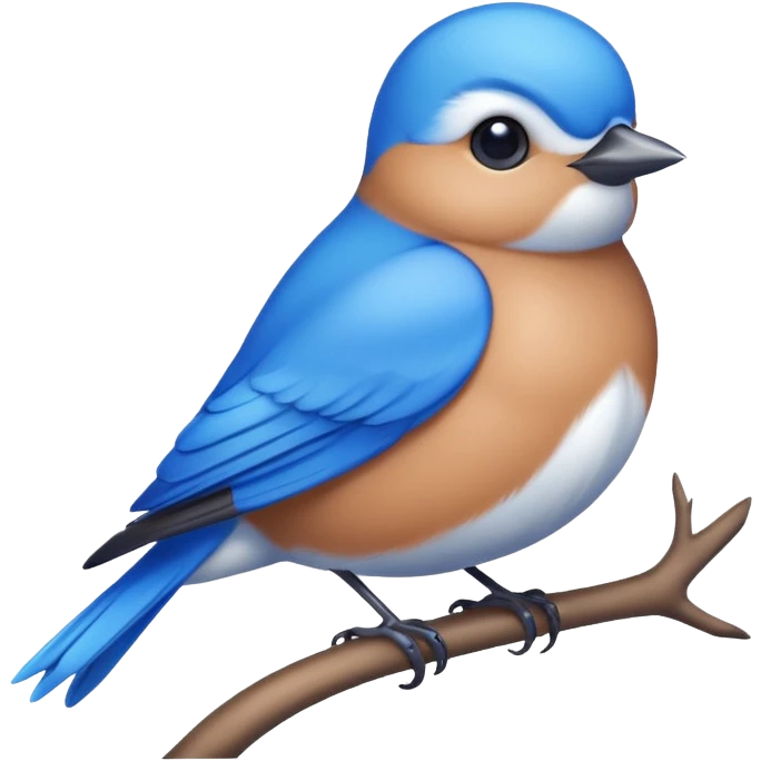 Bluebird emoji