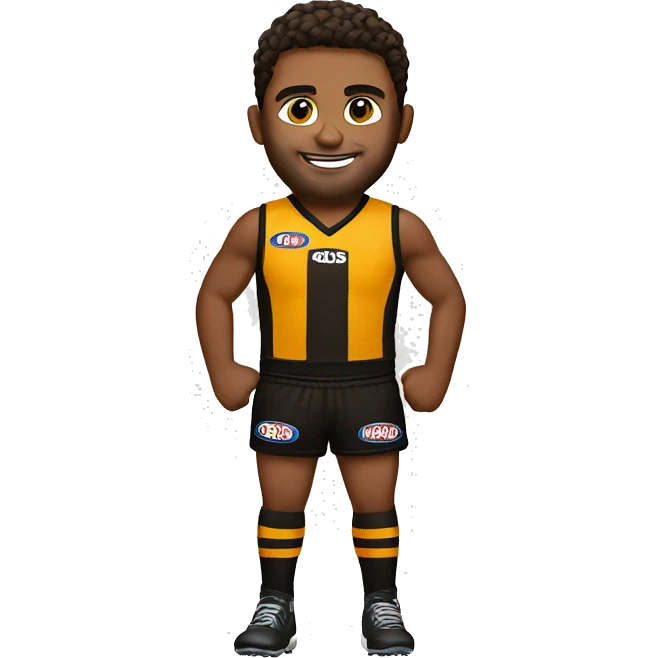 Hawthorn afl jumper  emoji