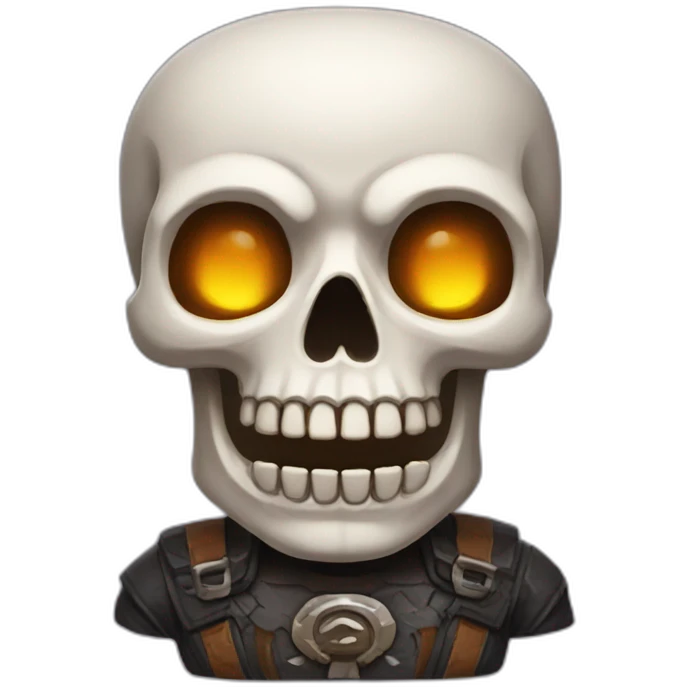 Calavera gaming emoji