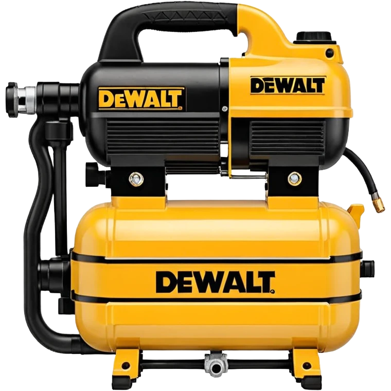DEWALT 6 Gal. 18-Gauge Brad Nailer and Heavy-Duty Pancake Electric Air Compressor Combo Kit emoji style  emoji