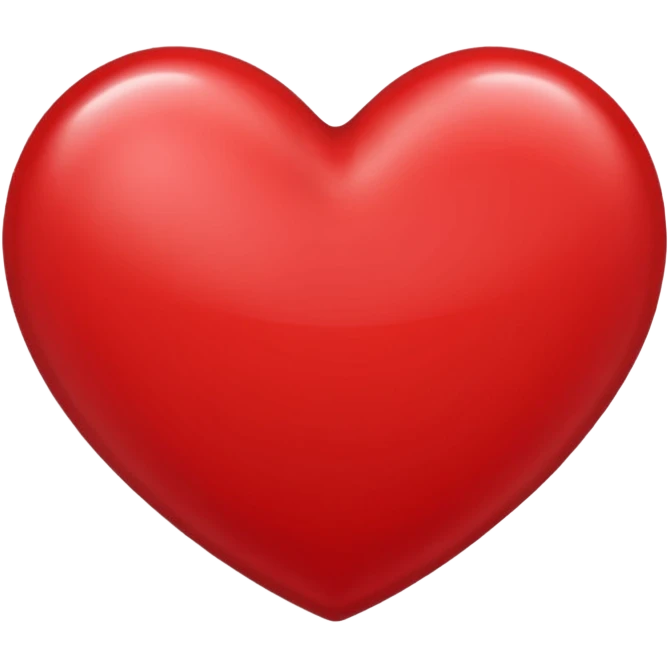 Red heart emoji