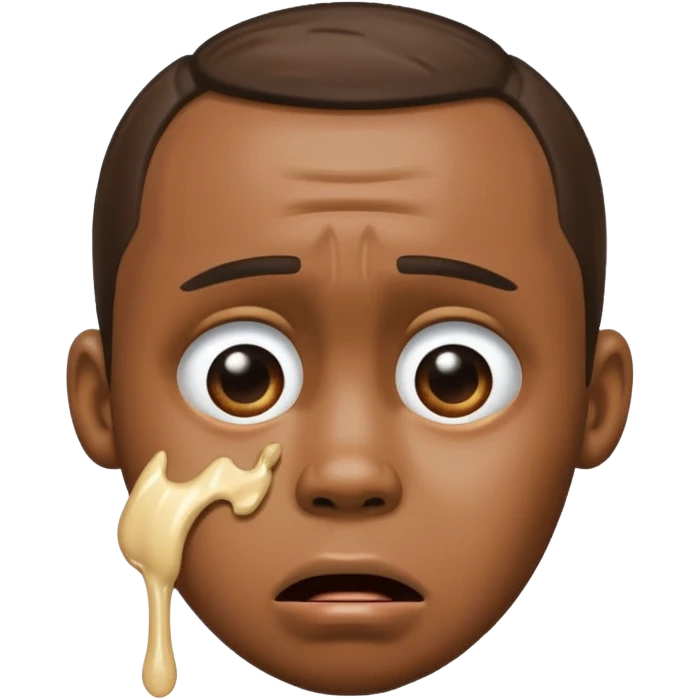 Diddy crying stuck in poop emoji