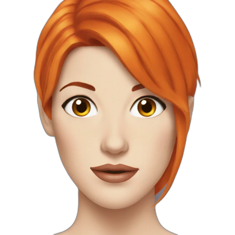liv tyler orange hair emoji