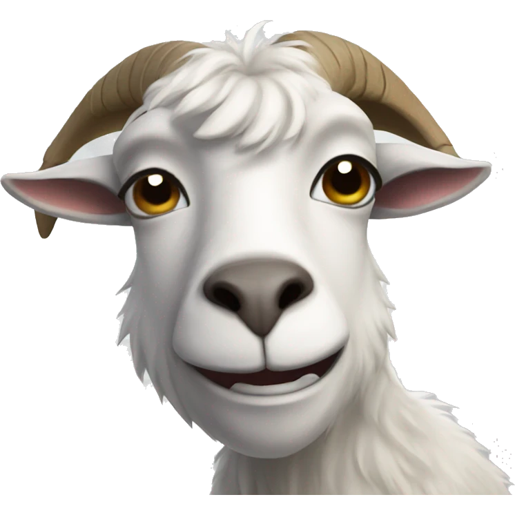 chill goat emoji