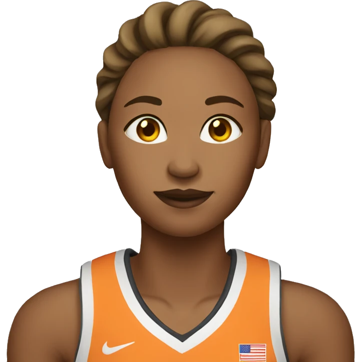 write female basketball player emoji